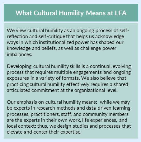 PDF) Cultural Humility in Community Practice: 3 Reflections from