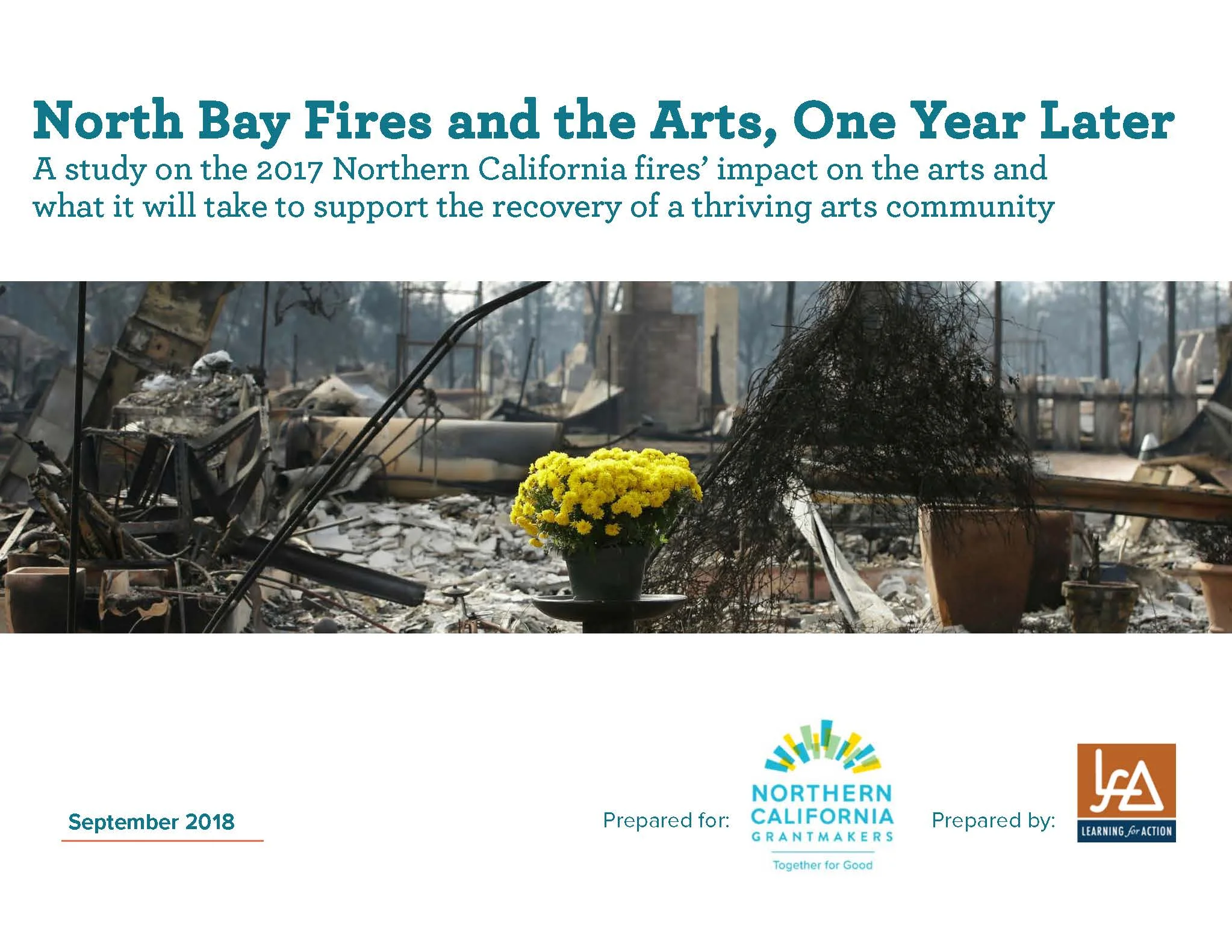 North Bay Fires and the Arts, One Year Later