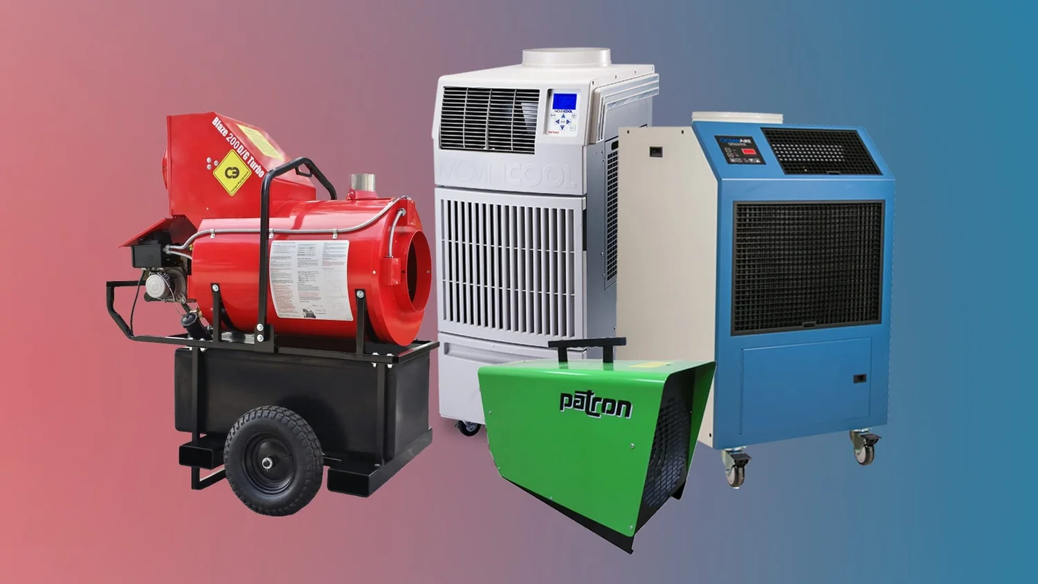 Portable Heater Rentals in California | Air Solutions
