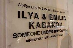 Ilya and Emilia Kabakov: Someone Under the Carpet