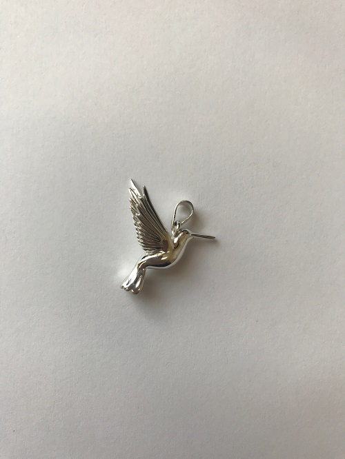 Style #215SS Sterling silver hummingbird $110.00