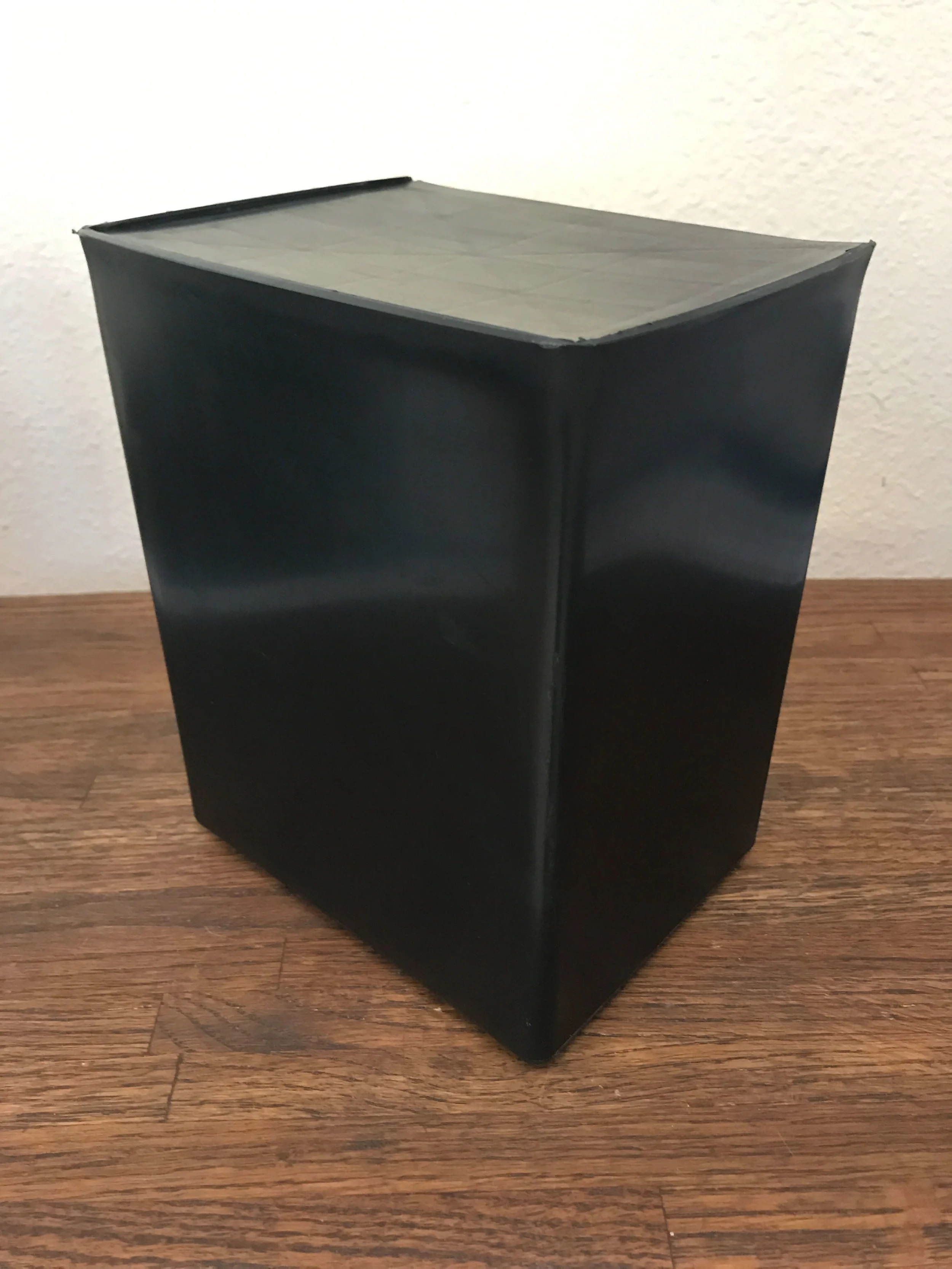 One black plastic urn included in direct cremation cost