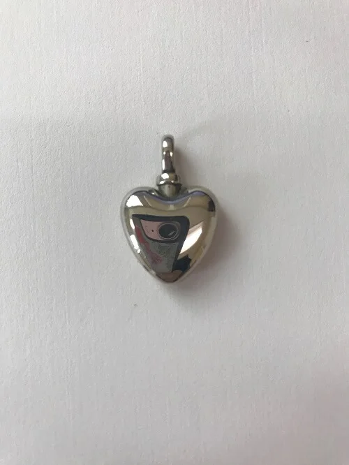 Style #107SS Sterling silver small heart $115.00