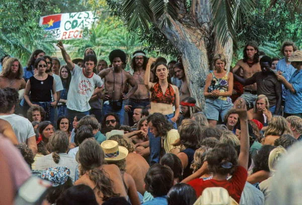 Committee to form security at Flamingo Park. Photographed by Tony Schweikle.