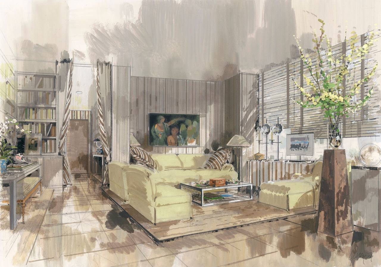 The Manhattan apartment Of Albert Sardelli