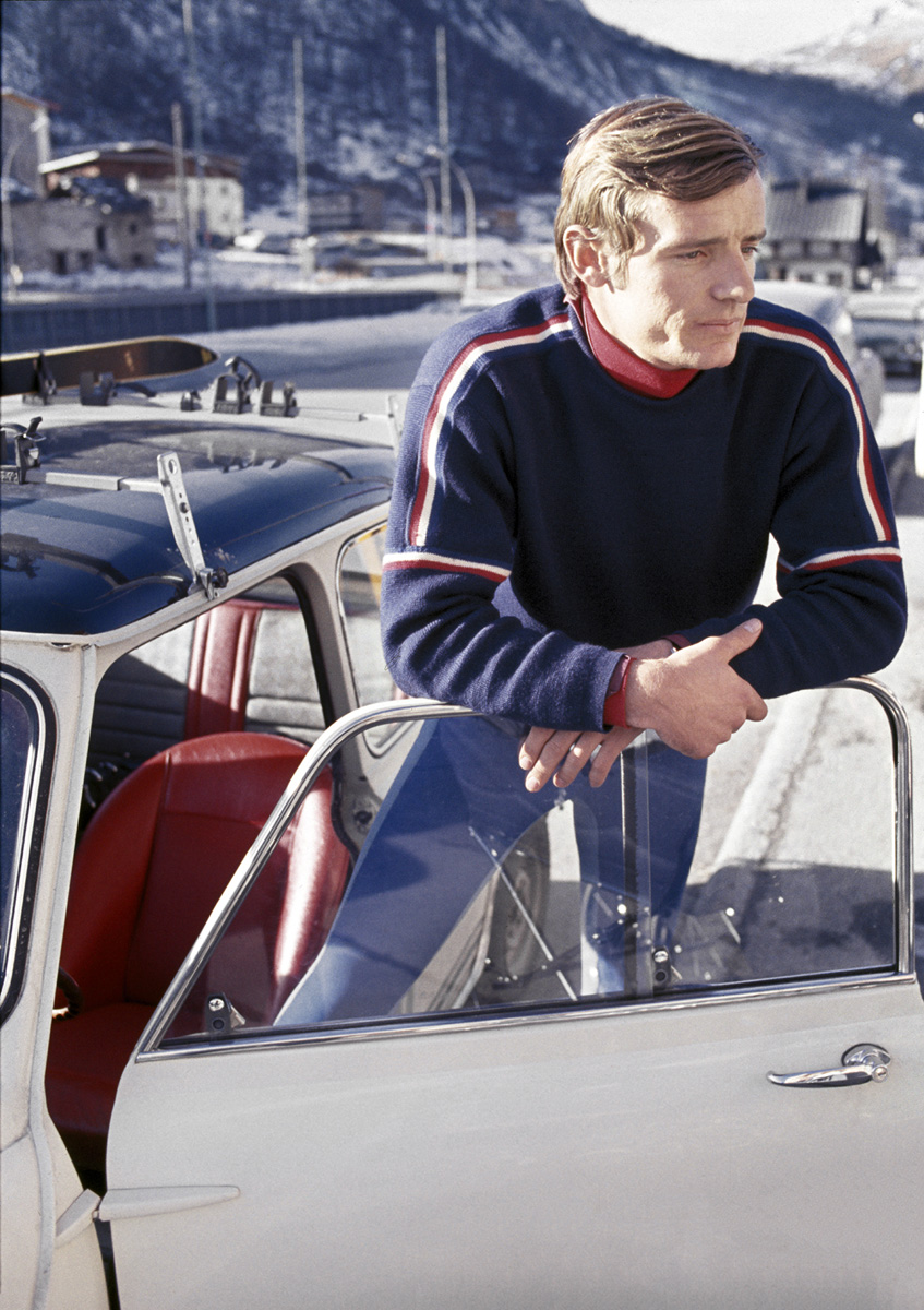 Jean Claude Killy, and Alpine Ski Racer in Switzerland, 1967