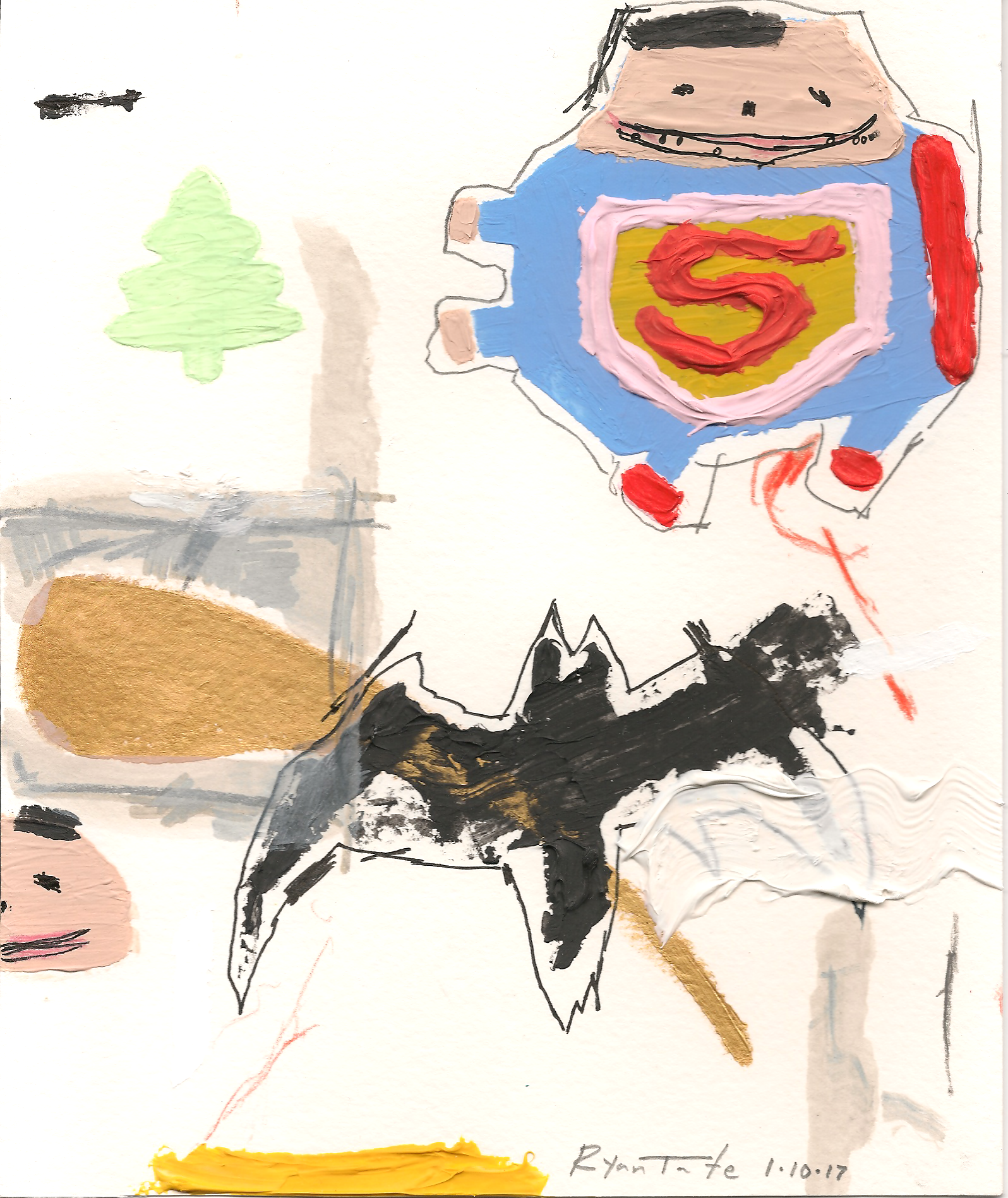 Superman and Bat I
