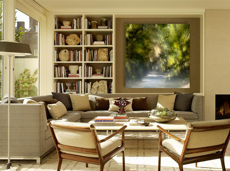 Federal #6 , from the Bald Head Island series, in a mid-century modern setting