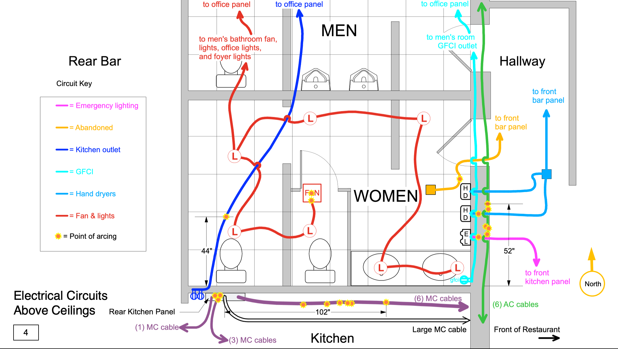 Electrical Arc Mapping