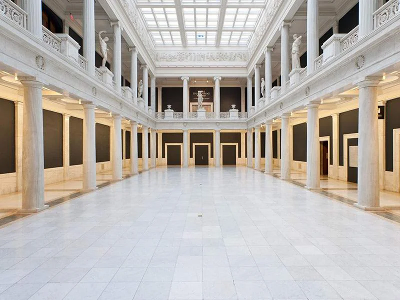Hall of Sculpture at Carnegie Museum of Art