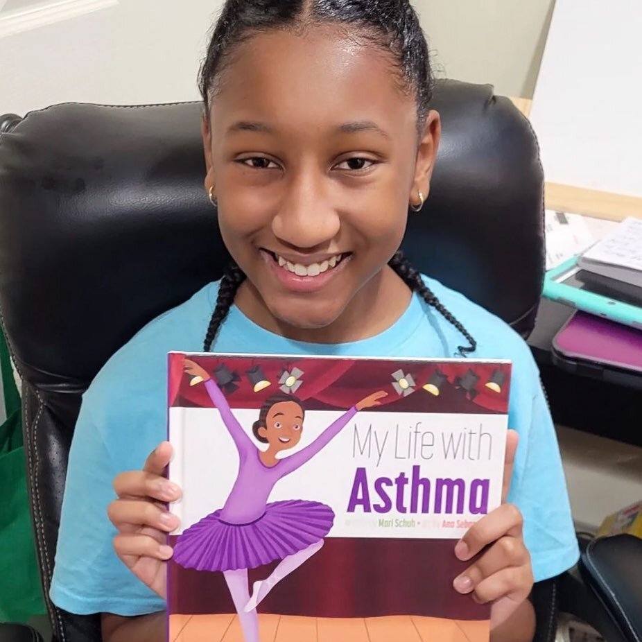 #repost 
Photo credit: @naturallyliltay 
Thank you so much for sharing your story, @naturallyliltay!
.
.
.
.
@amicus_publishing #amicuspublishing 
#asthma #realstories #nonfiction #kidsnonfiction