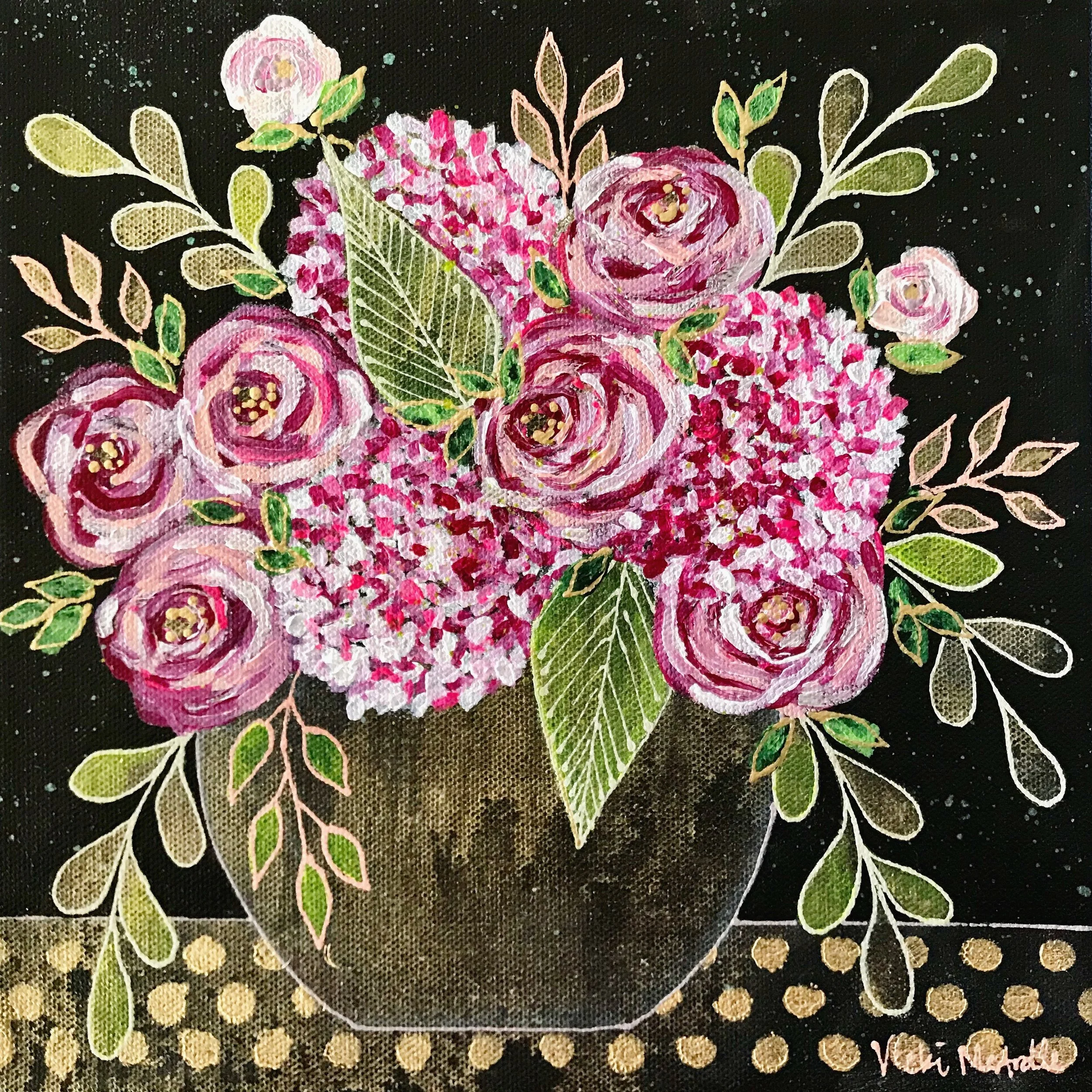 Entanglement Matted Print