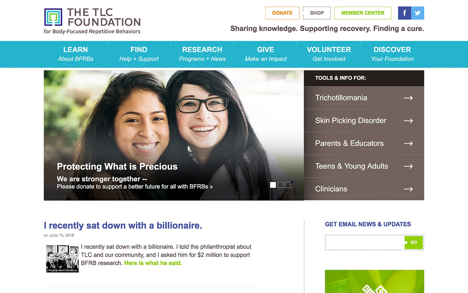 The TLC Foundation for BFRBs
