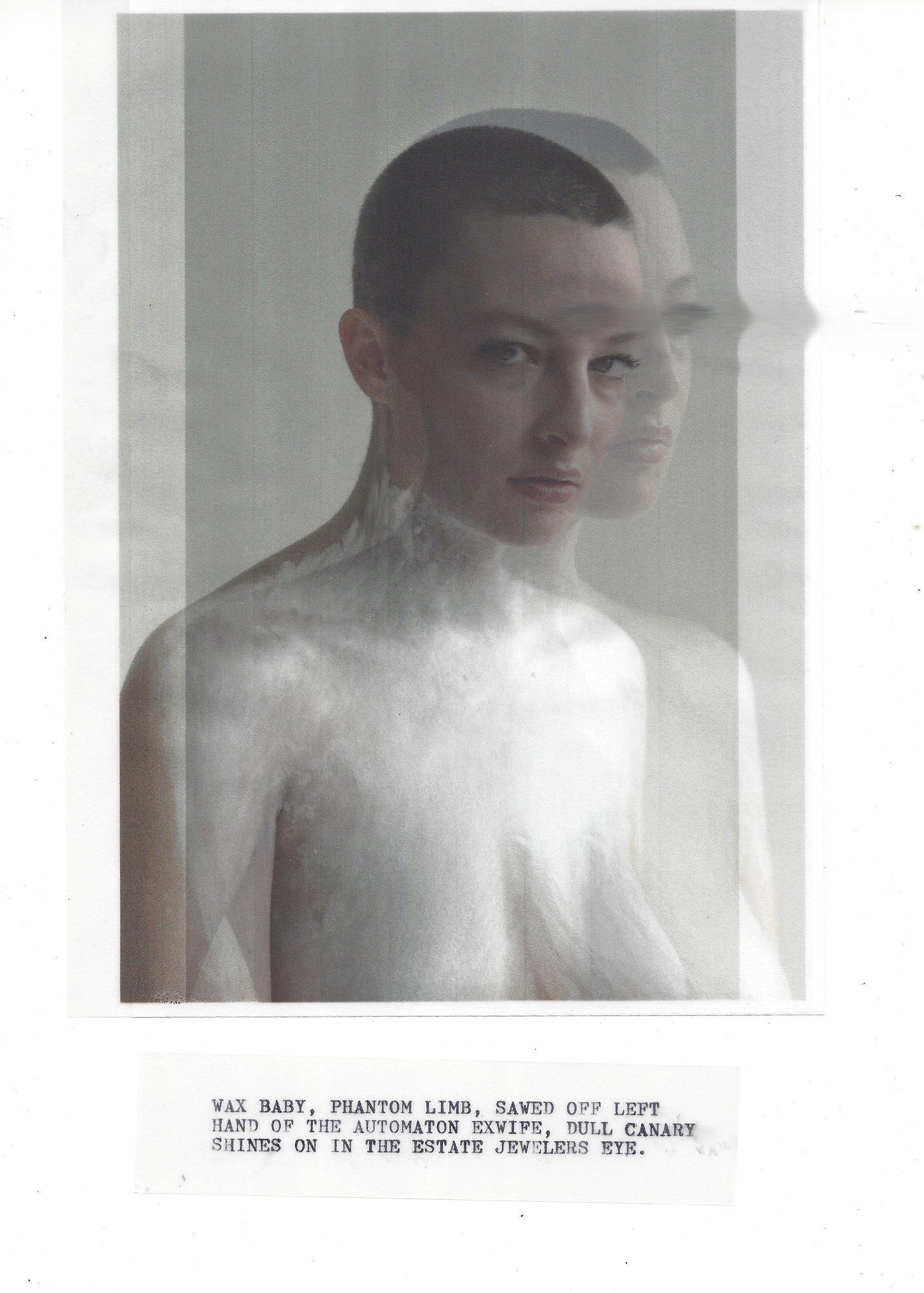 Wax baby, phantom limb (2023)