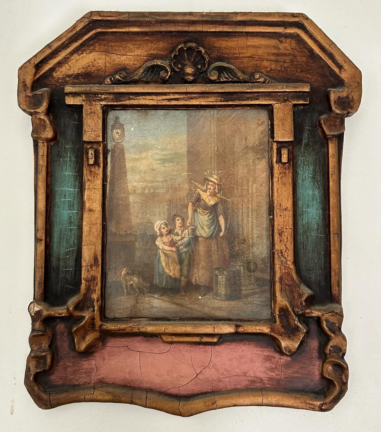 A gorgeous little frame I discovered on a visit to family recently! I&rsquo;m going to have to try and make one&hellip;.. in my (non existent) spare time! #framingfabulous #framinggoals #goals #antiqueframes #framenerd #loveframes #bestintentions