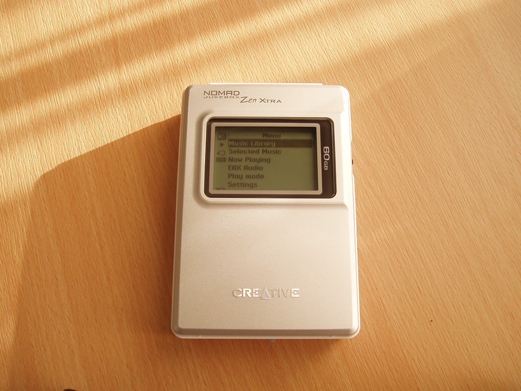 The Creative Nomad came out in ’99, well before the iPod.