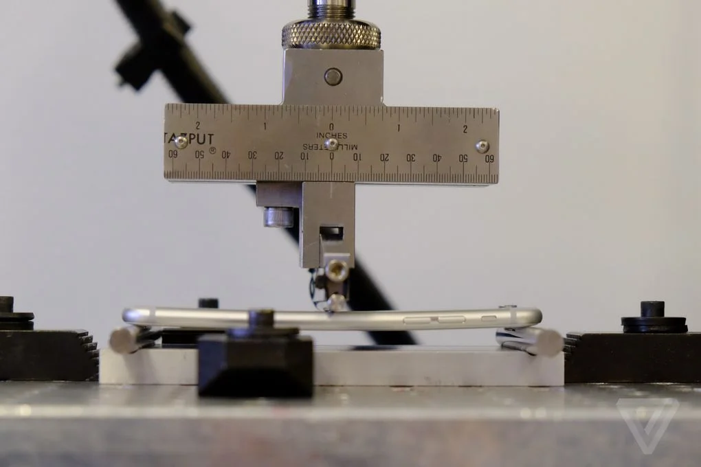 Apple puts their products through a variety of rigorous tests - such as determining how much force it takes to bend an iPhone ( source ).