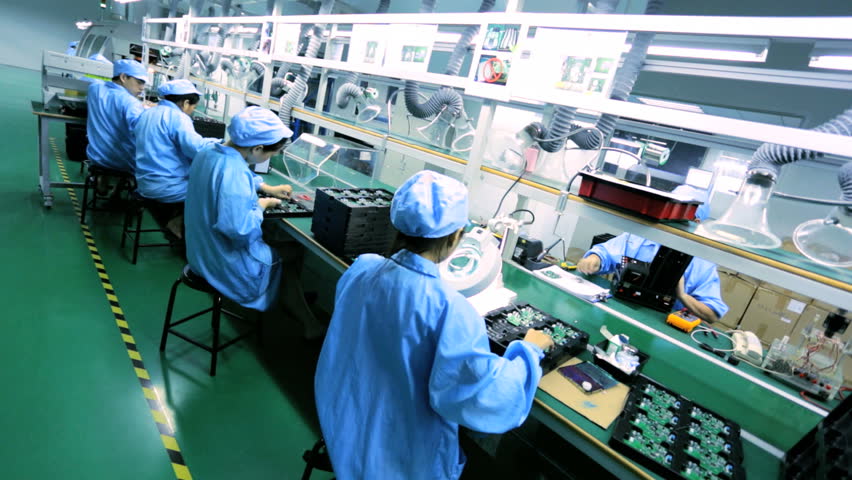 Your first assembly line might look something like this ( source ).