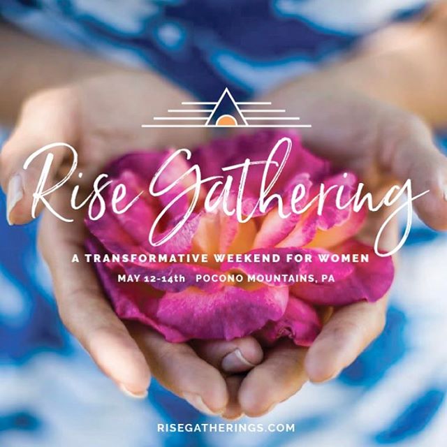 Hey Mamas (and those who love them)! This is an AMAZING opportunity for self-care over Mother's Day weekend! The Rise Gathering is a weekend for women designed to promote personal growth, enhance overall well being and inspire connection. @risegather