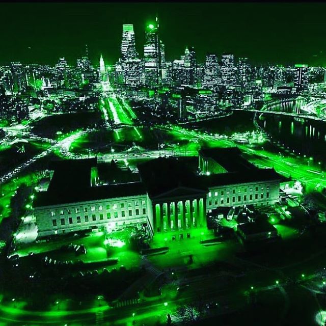 ALL GREEN EVERYTHING! #superbowlchampions #eagles  #philadelphia #bleedgreen