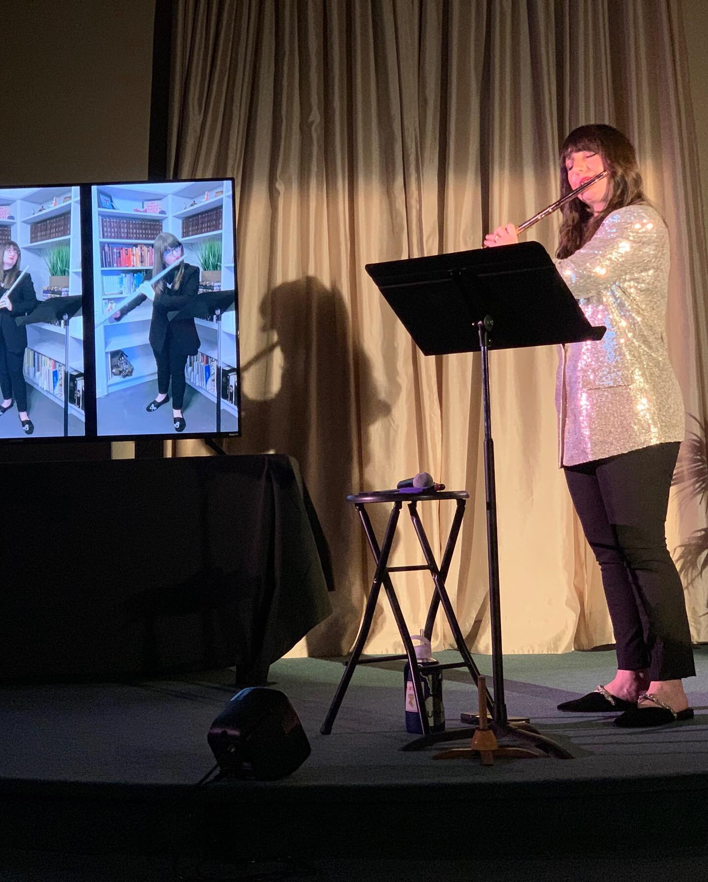 Today&rsquo;s #sonosthrowback to almost exactly one year ago with SONOSYNTHESIS: One. One of the hallmarks of this concert series is creative programming and presentation, so this was my take on a one-woman show. Rather than playing all unaccompanied