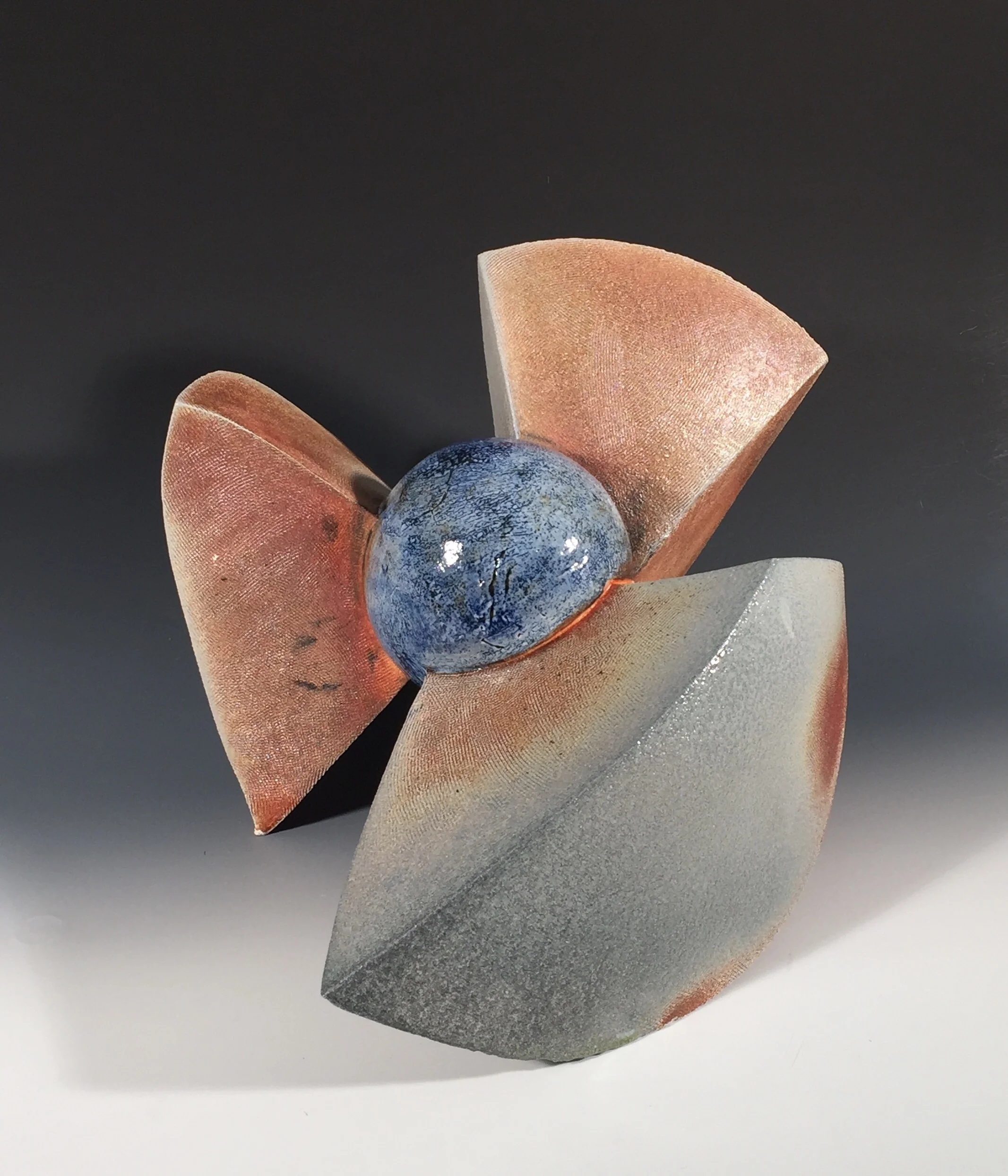 Radii with blue sphere