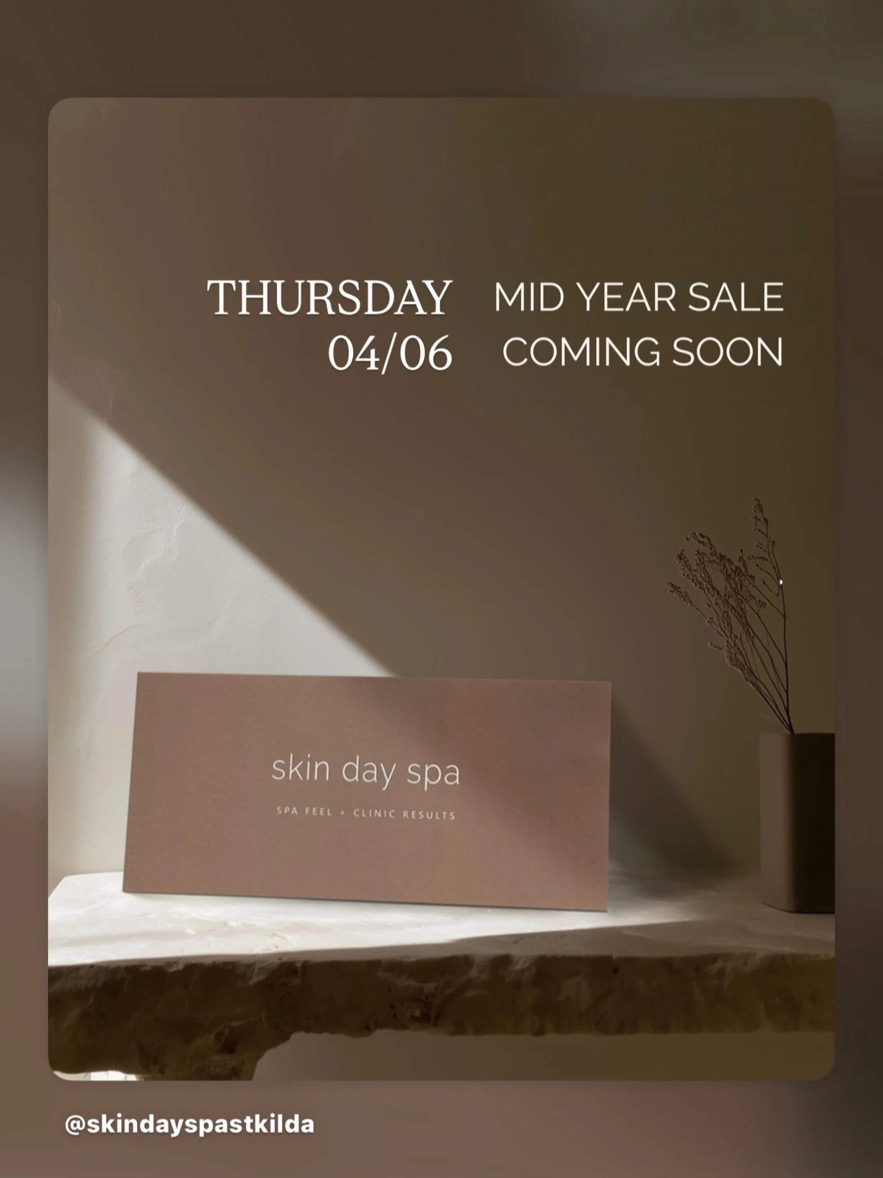MID YEAR SALE - 
THURSDAY
04/06