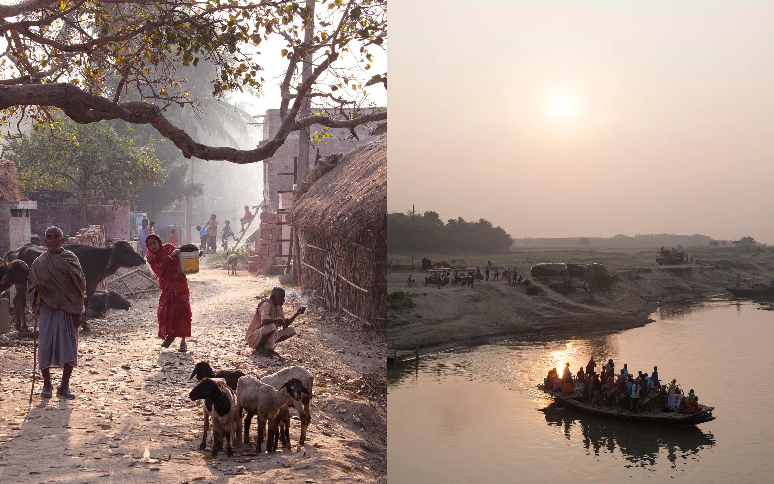 Photographs along the Ganges River in India by Kevin J. Miyazaki
