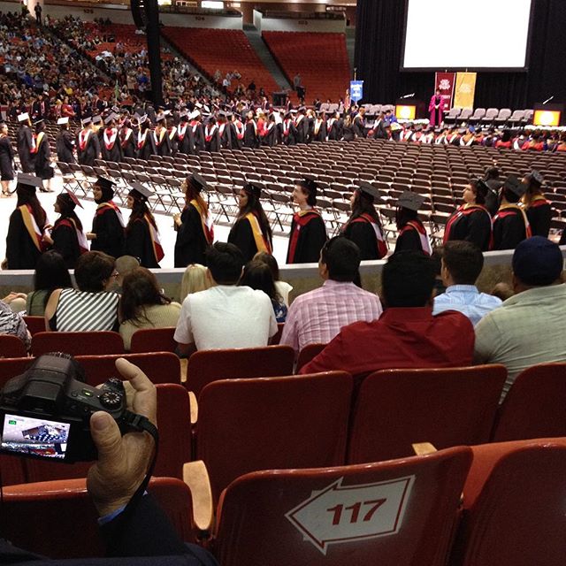 Gabriel receives his Masters Degree in Anthropology