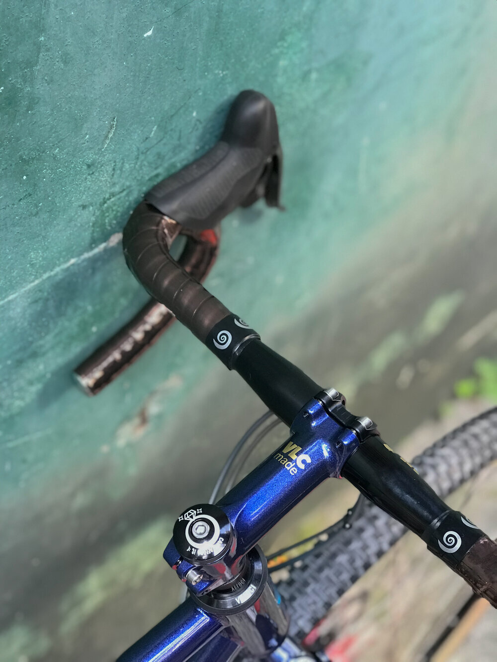 veloci disko 80's steel gravel allroad frame bike blue.jpg