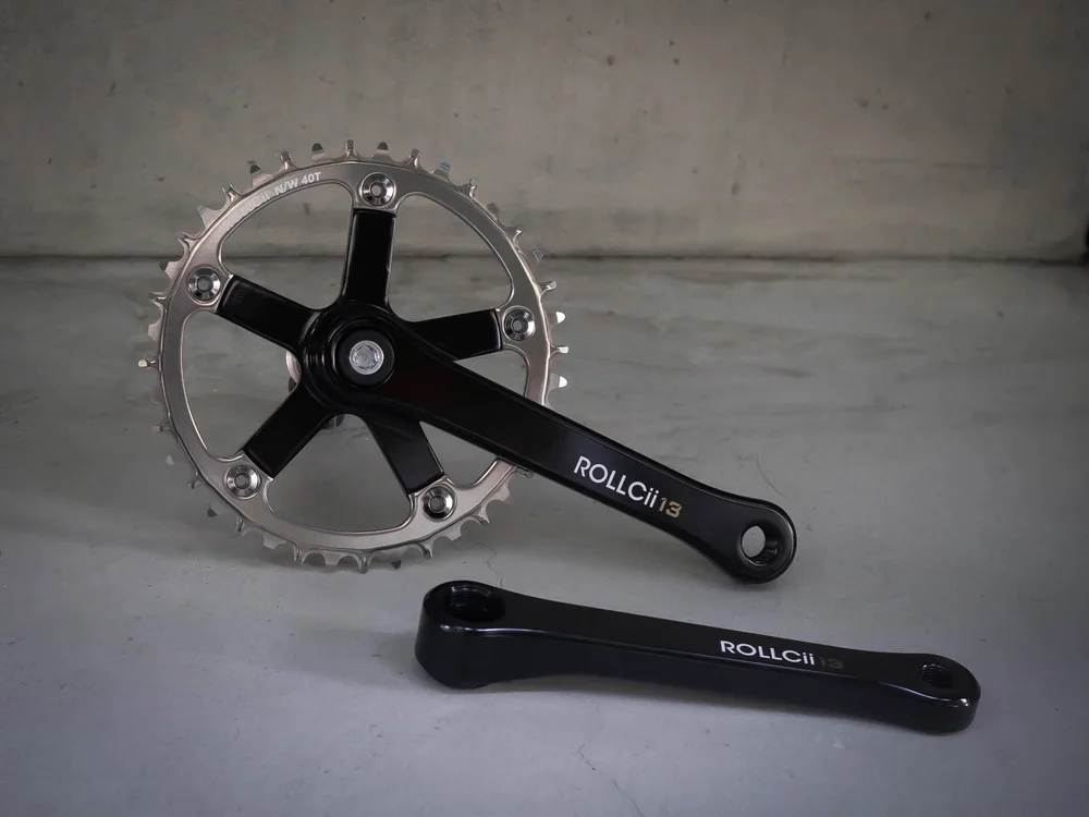 ROLLCii 13 BCD130 CRANK WITH 1X CHAINRING