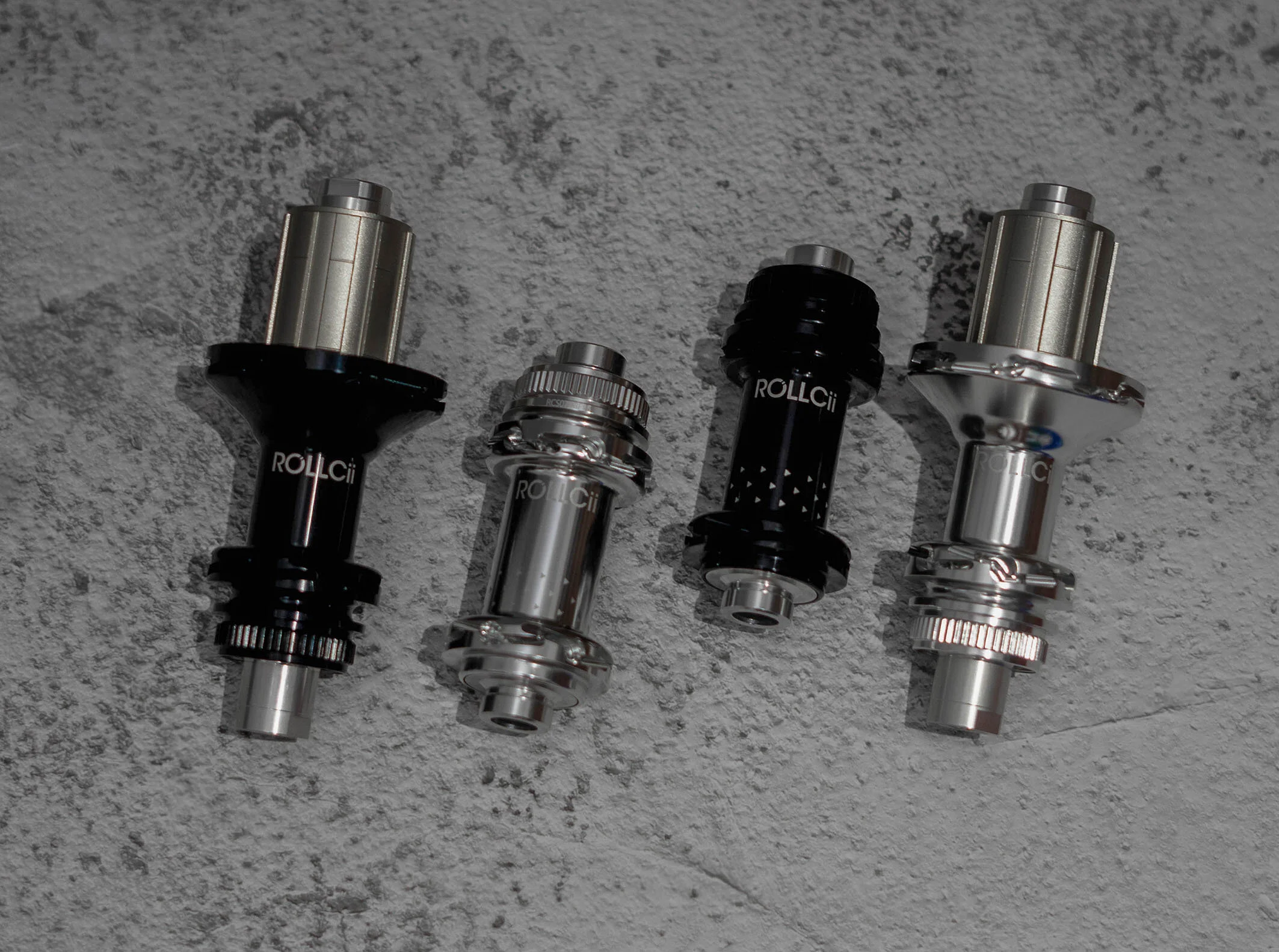 rollcii rc07db center lock straight hubs