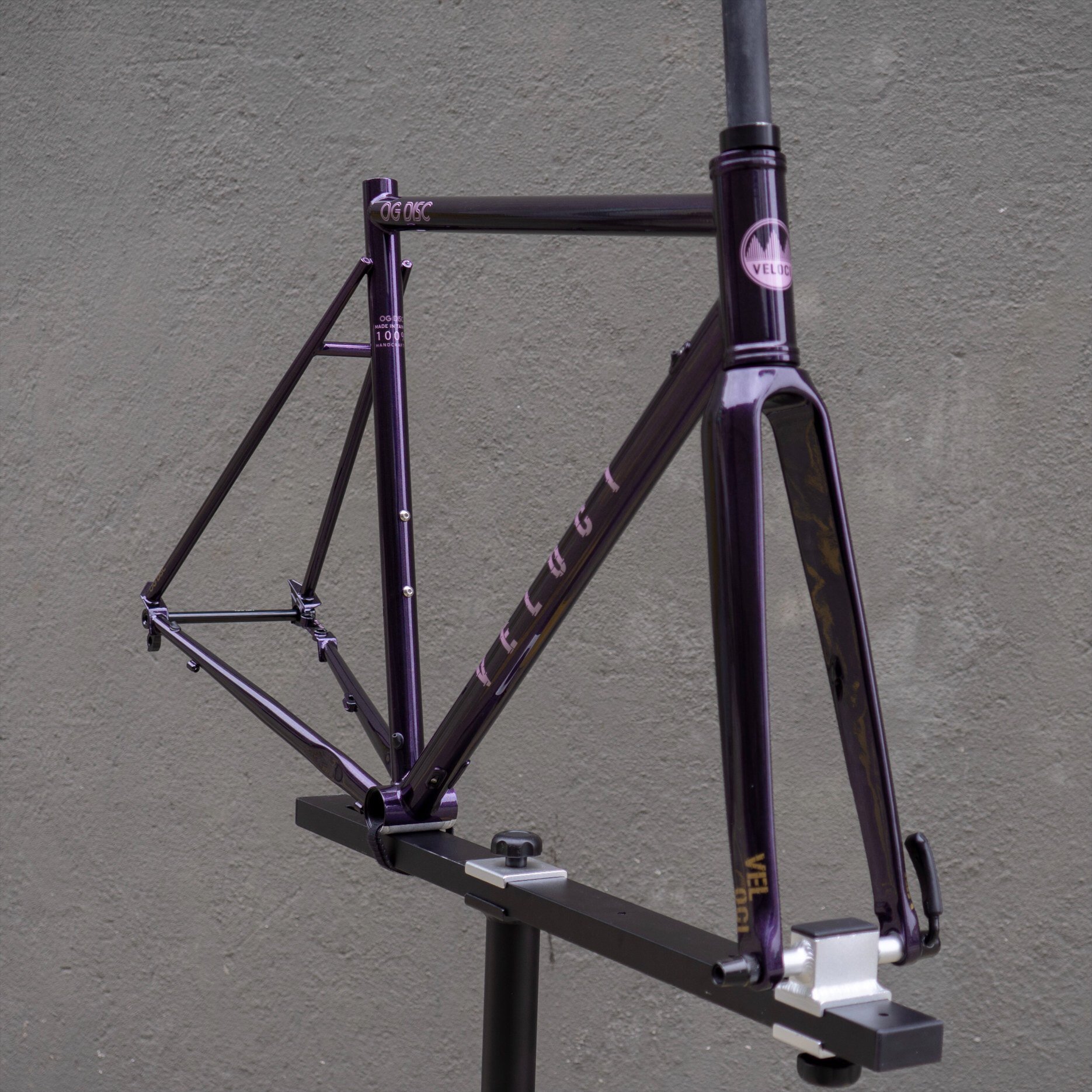 veloci og disc steel road bike frame galaxy.png