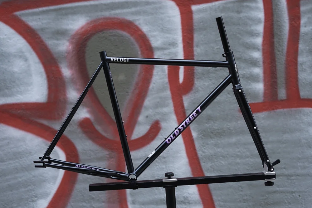 Frameset Condor Classico Road Disc Brakes On Old Steel Frame