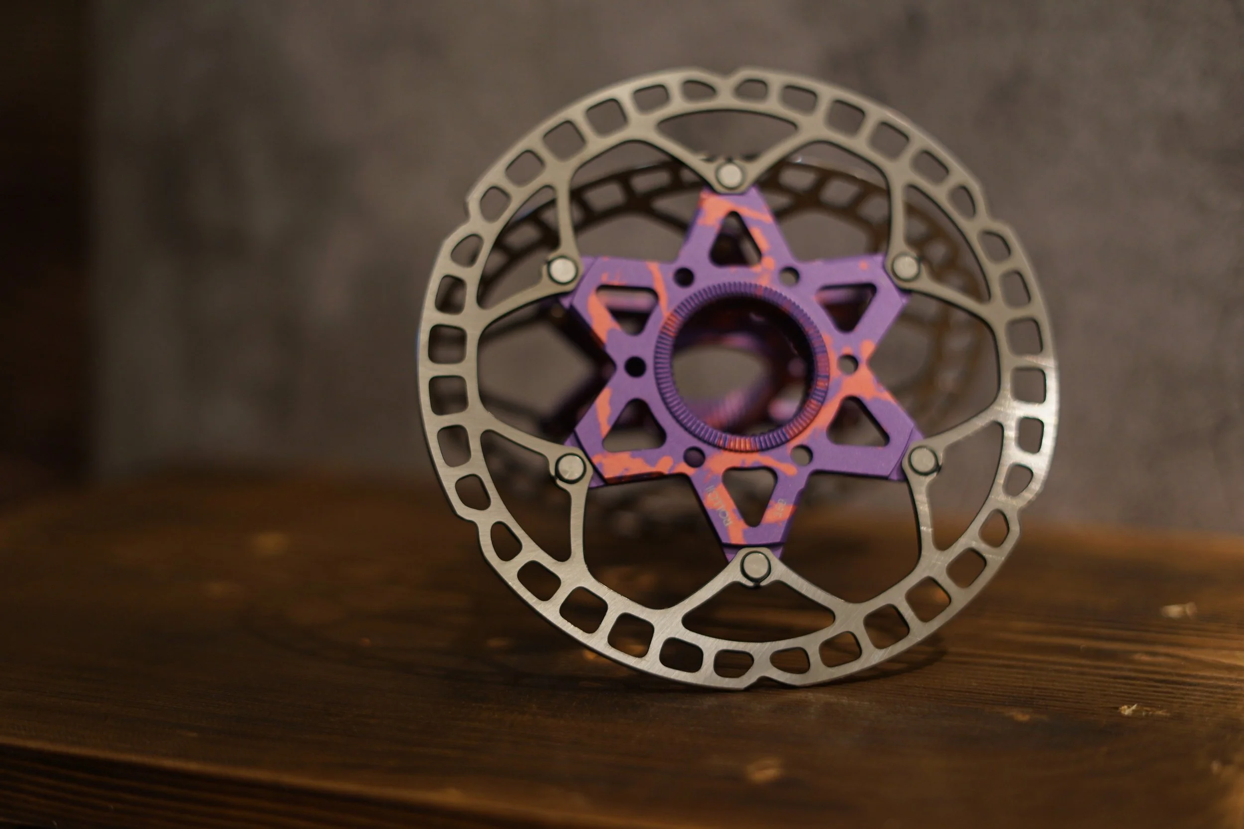 rollcii floating center lock rotor lavender camo.jpg