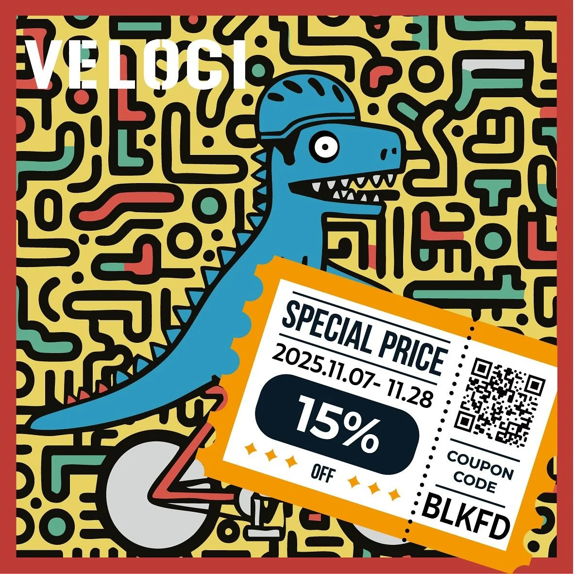 VELOCI Black Friday is on.
Enjoy 15% off everything from Nov 7 to Nov 28 with code BLKFD.
Grab the frame or gear you&rsquo;ve been eyeing and give your ride a clean upgrade.
Just drop the code at checkout and you&rsquo;re set. #steelisreal #bikepacki