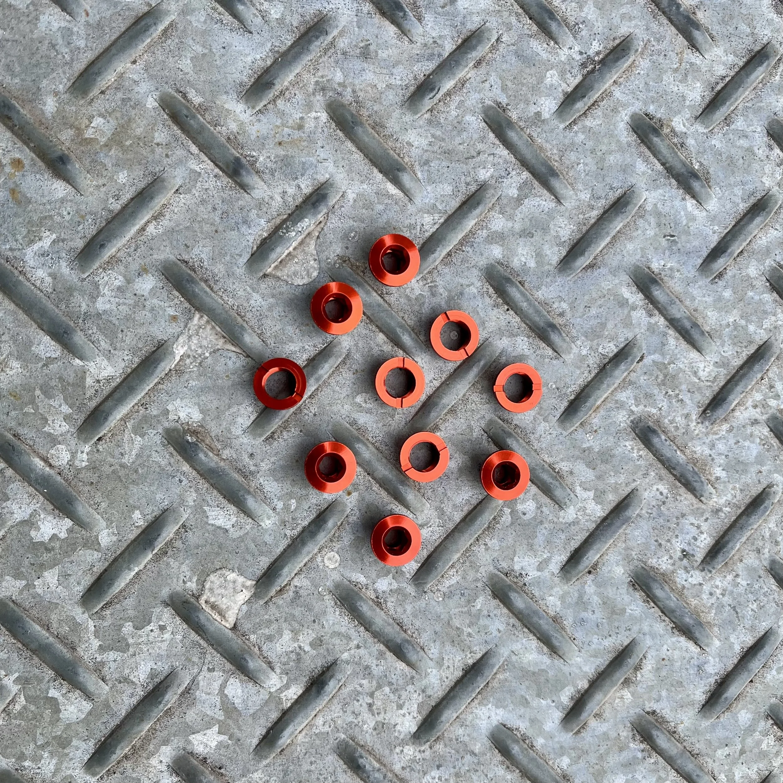 aluminum chainring bolts tangerine fire.jpeg