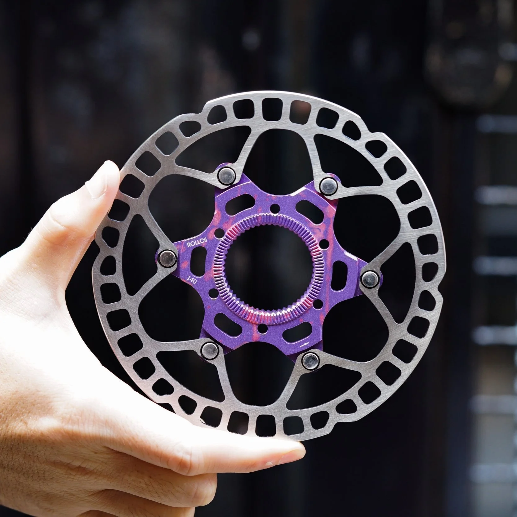 rollcii floating rotor center lock lavender camo.jpg