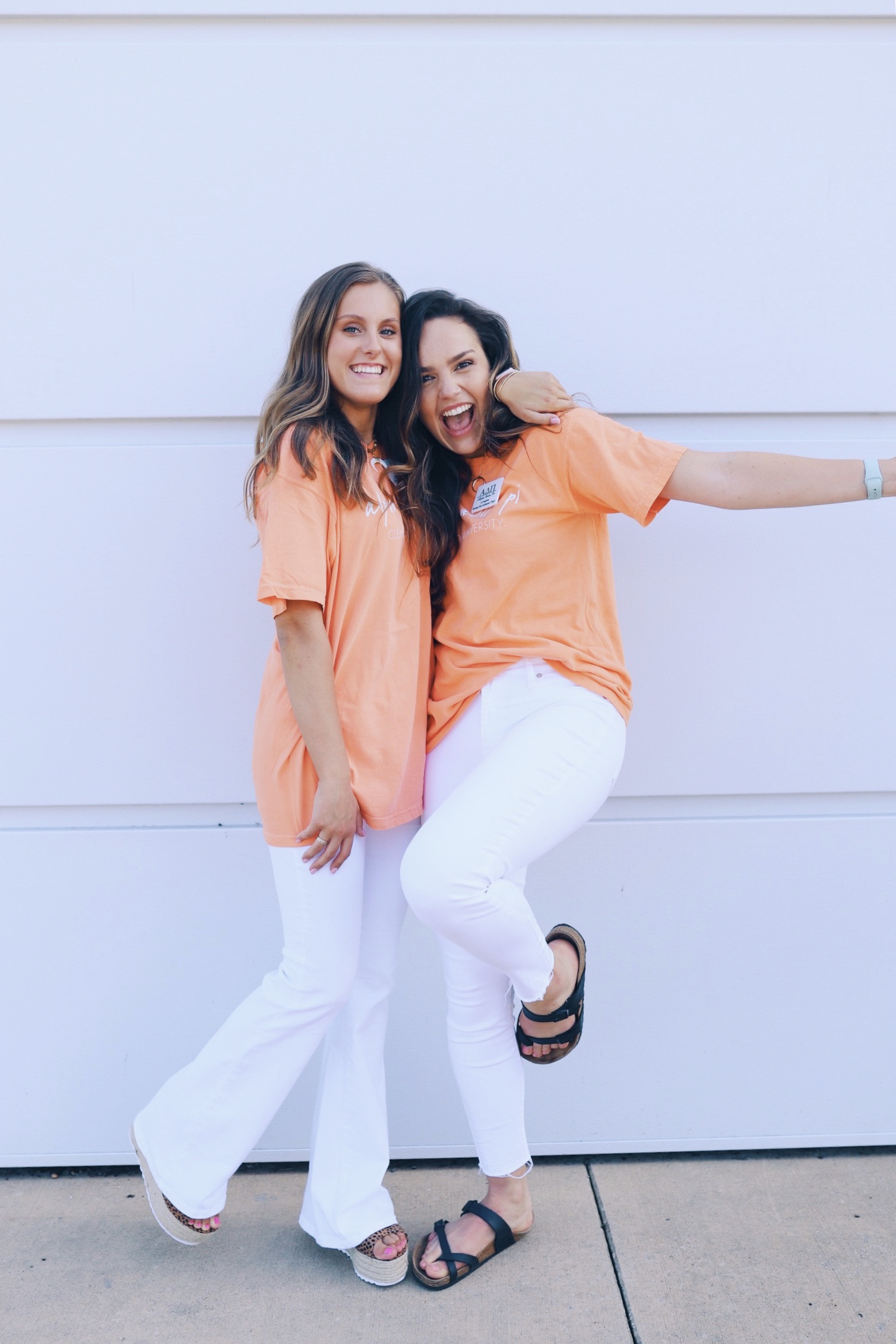 Kendall Goedeke (left) + Arrington Schulz (right)