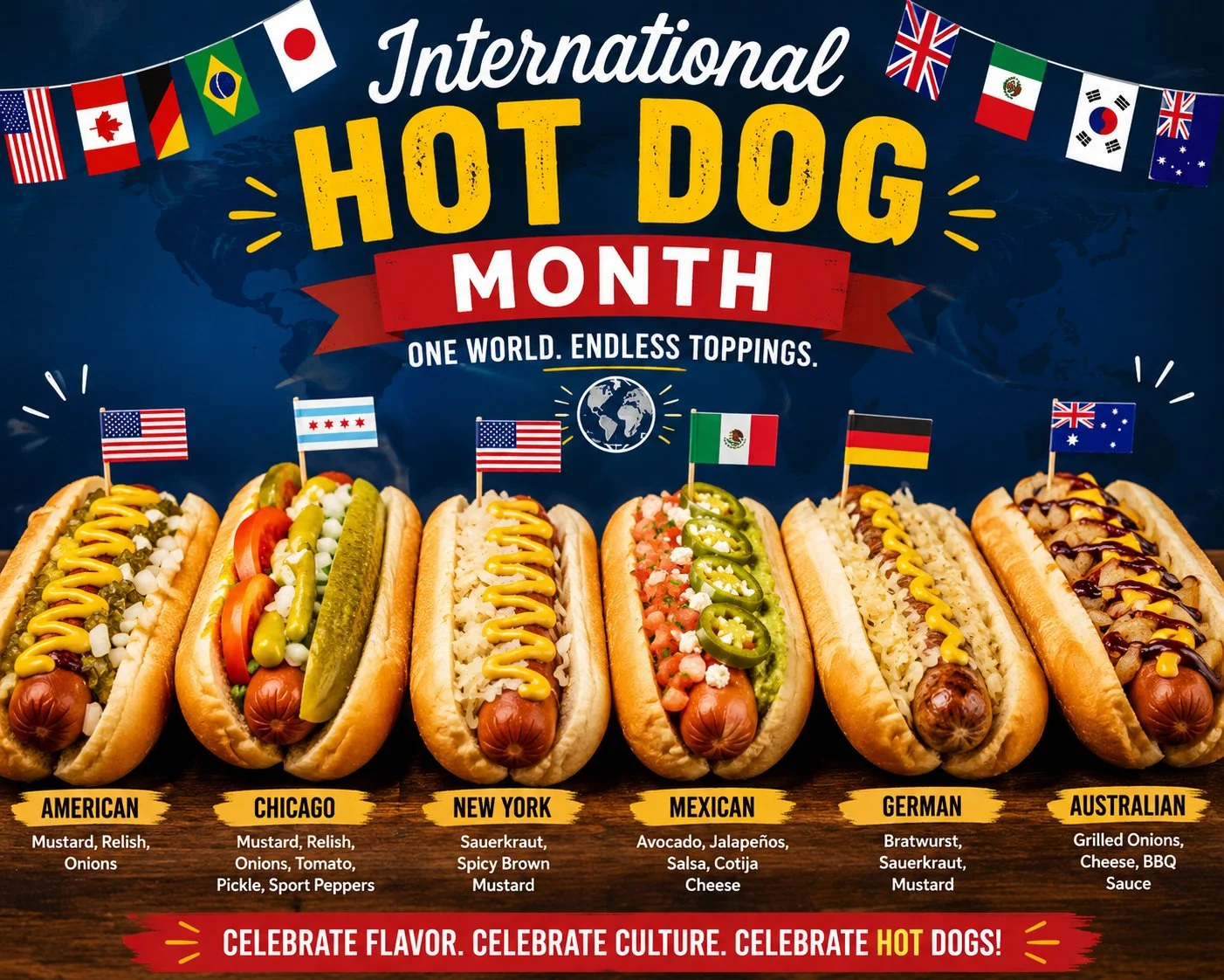 International Hot Dog Month 2026: Creative Catering Ideas for July Events &amp; World Hot Dog Day