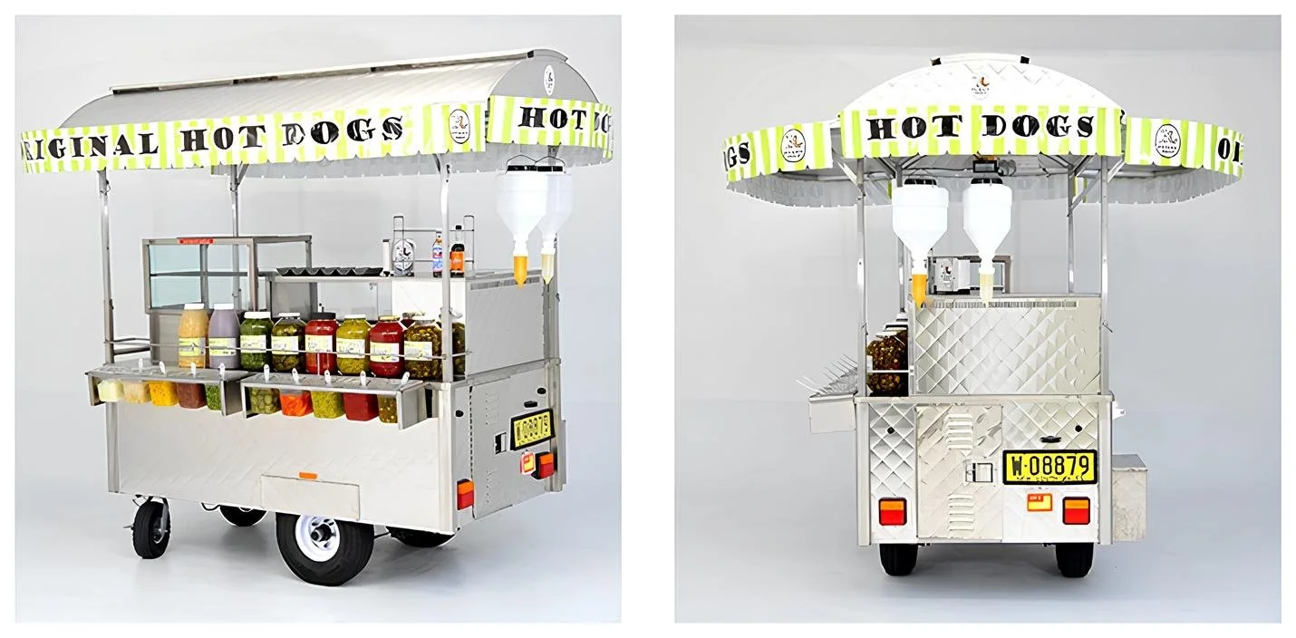 Hot Dog Cart Yummy Dogs