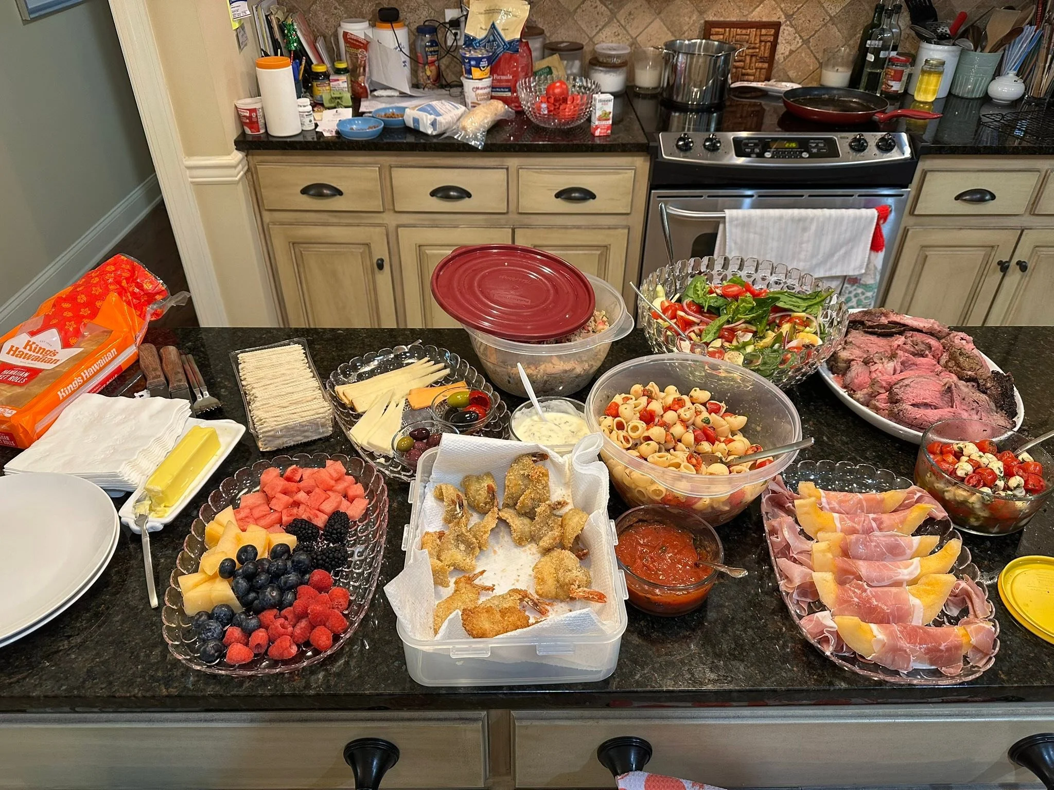 Thank you ALL so much for the birthday wishes 🎂🥹 I happened to be on a layoff from the Beauty and the Beast tour, so it was a very busy week of traveling, visiting family and friends. 

Much love to my mom for preparing this homecoming feast. 

I&r