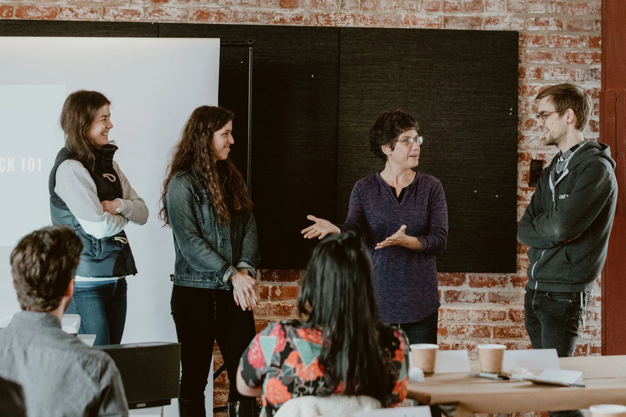 In/Visible Talks, photo by Kait Miller
