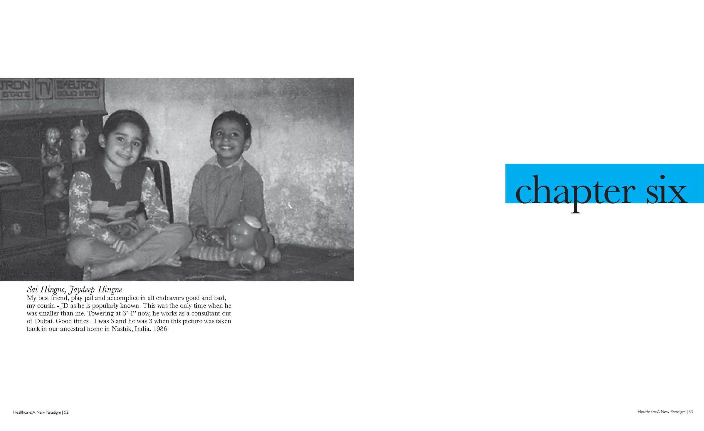 Spread from thesis book