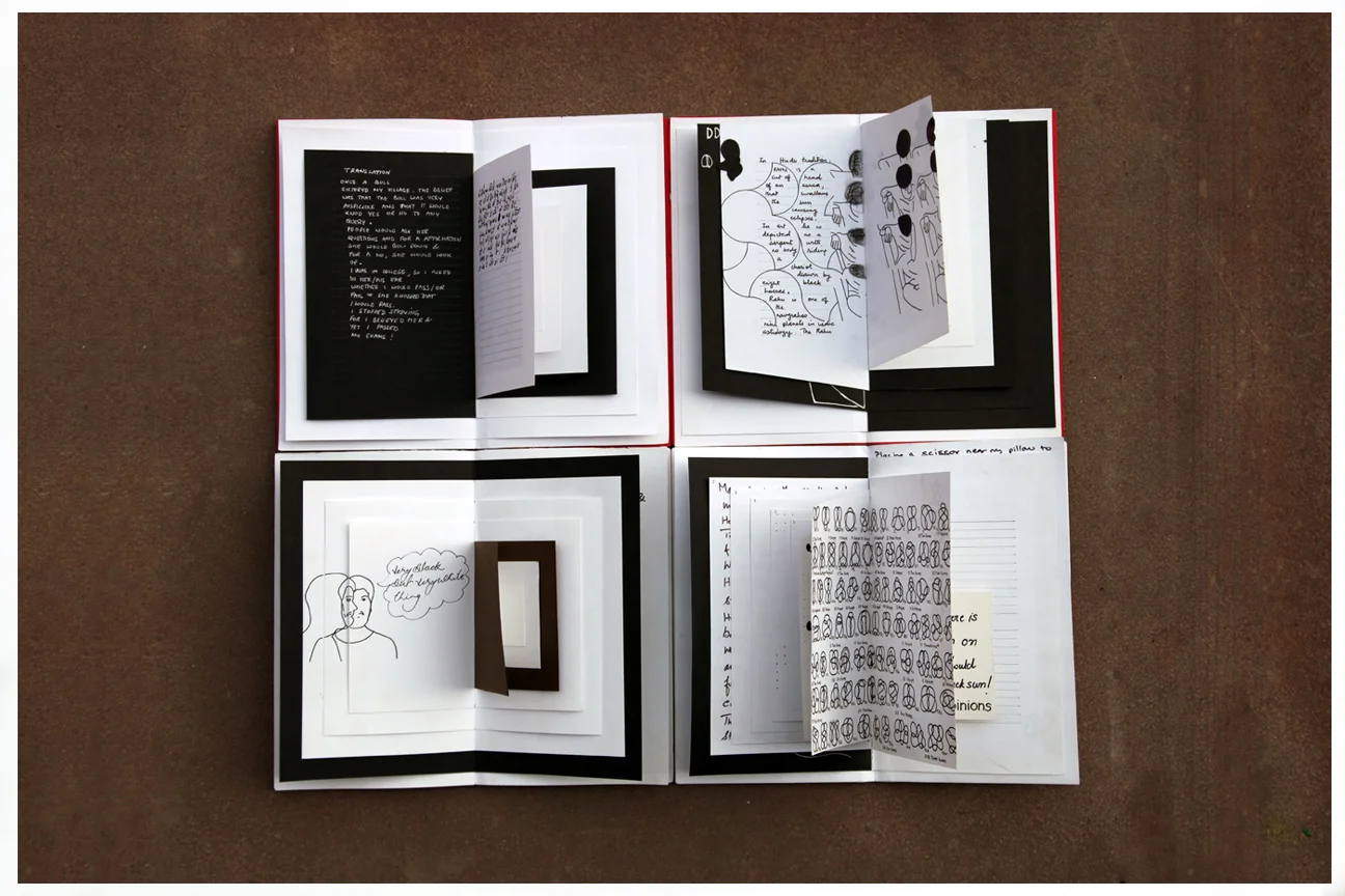 Installation of Back Sun, A story within a story (2012- ongoing)