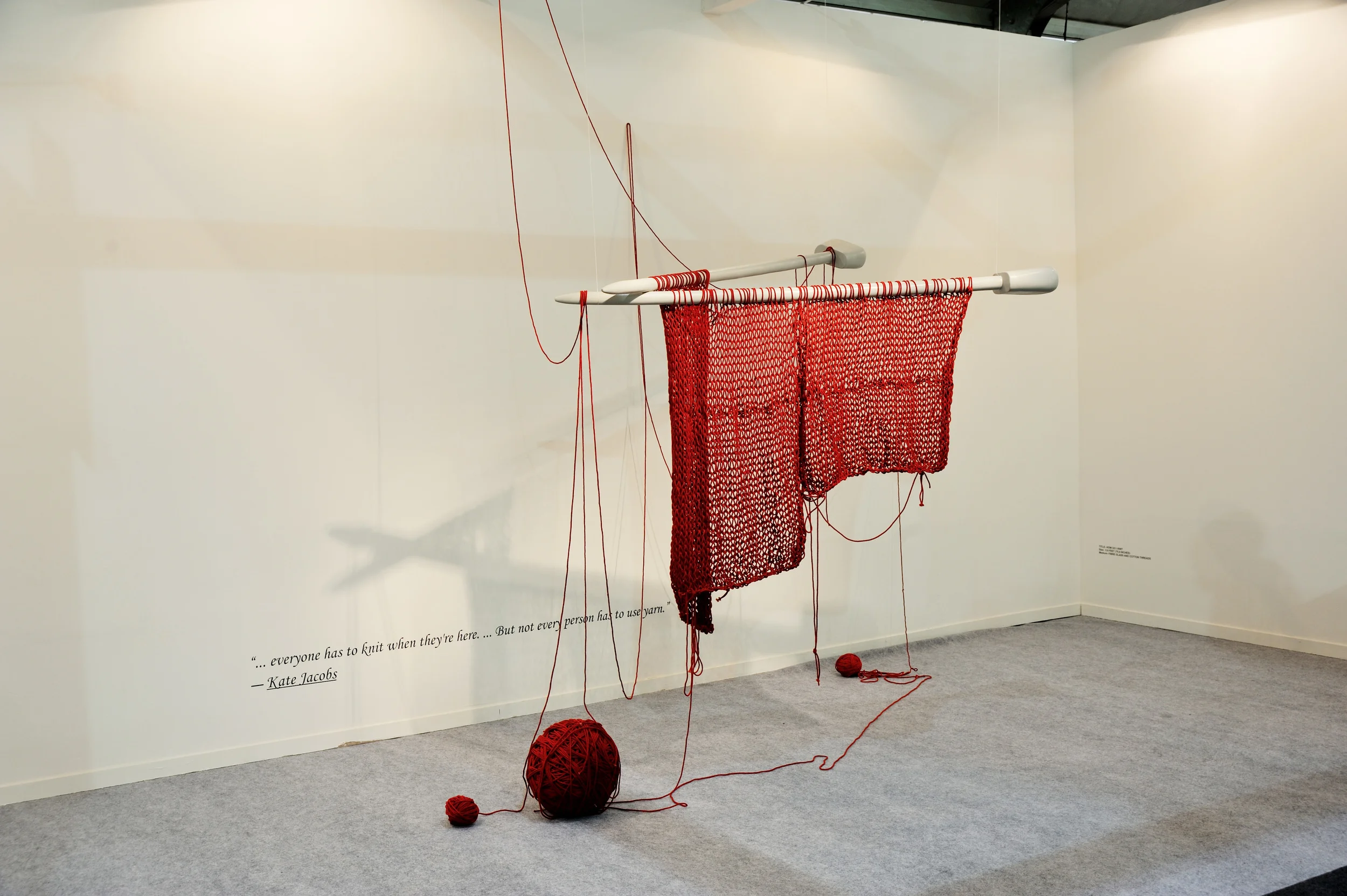 Knotted memories & stitched roles