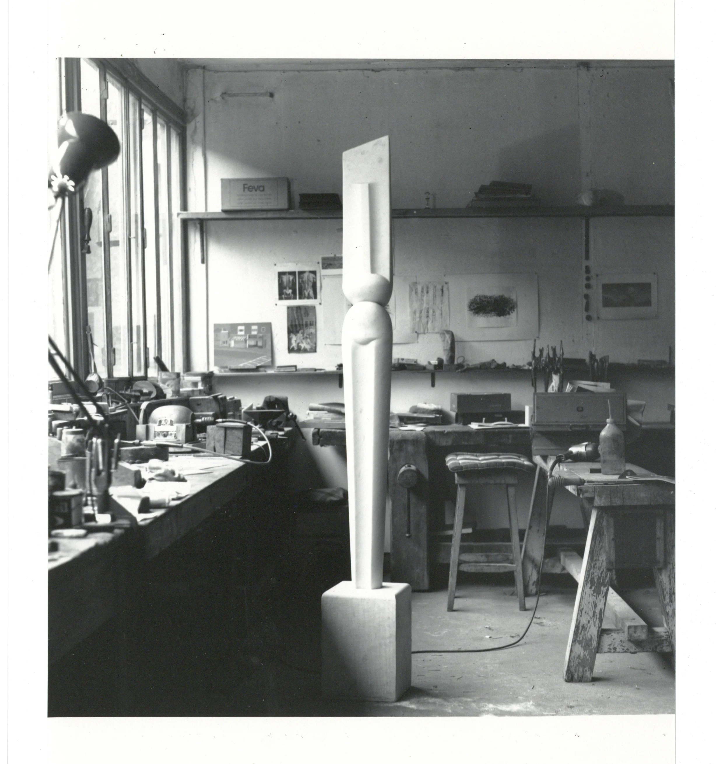 Krishna Reddy_Paris atelier in the Sixties 2_Archival print on paper_22in x 17in_Ed of 5+AP_2016