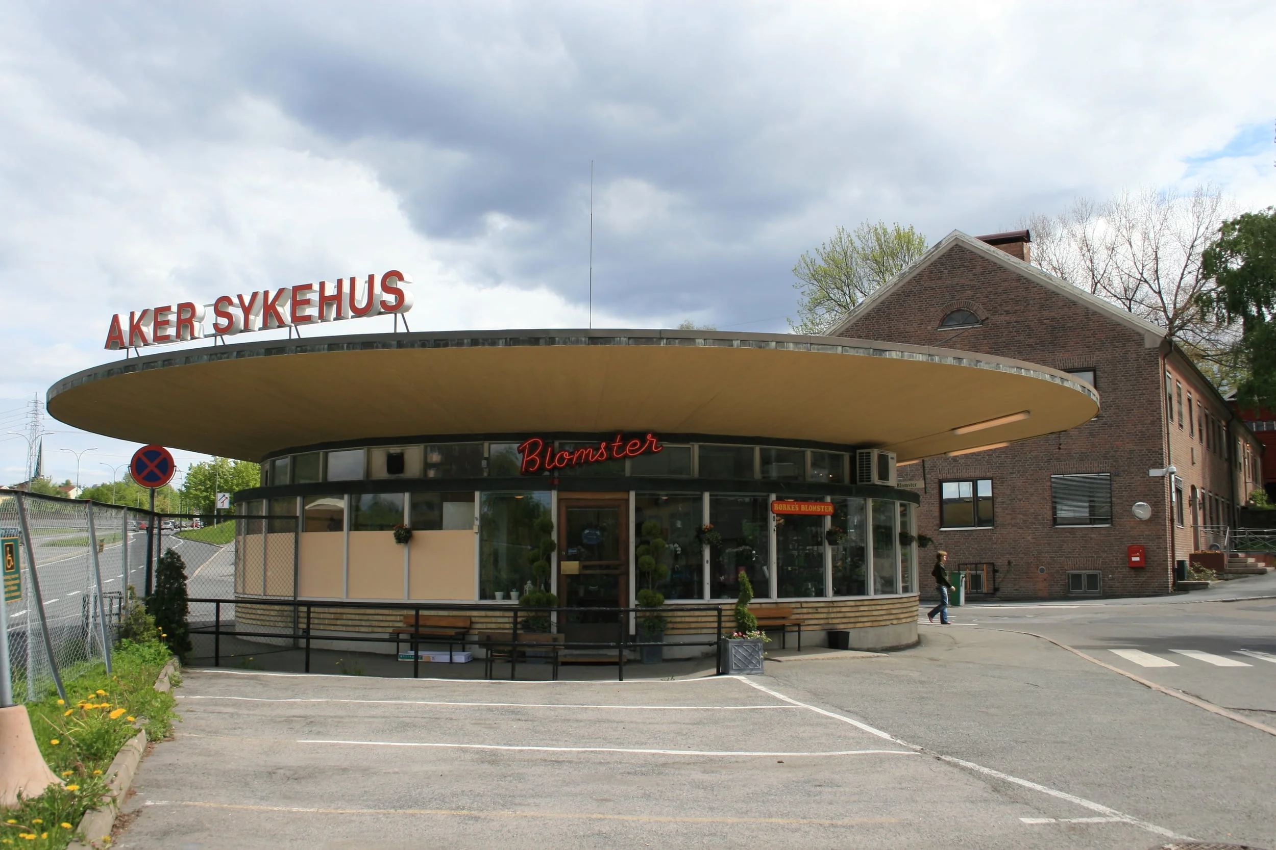 Aker sykehus' blomsterhandel