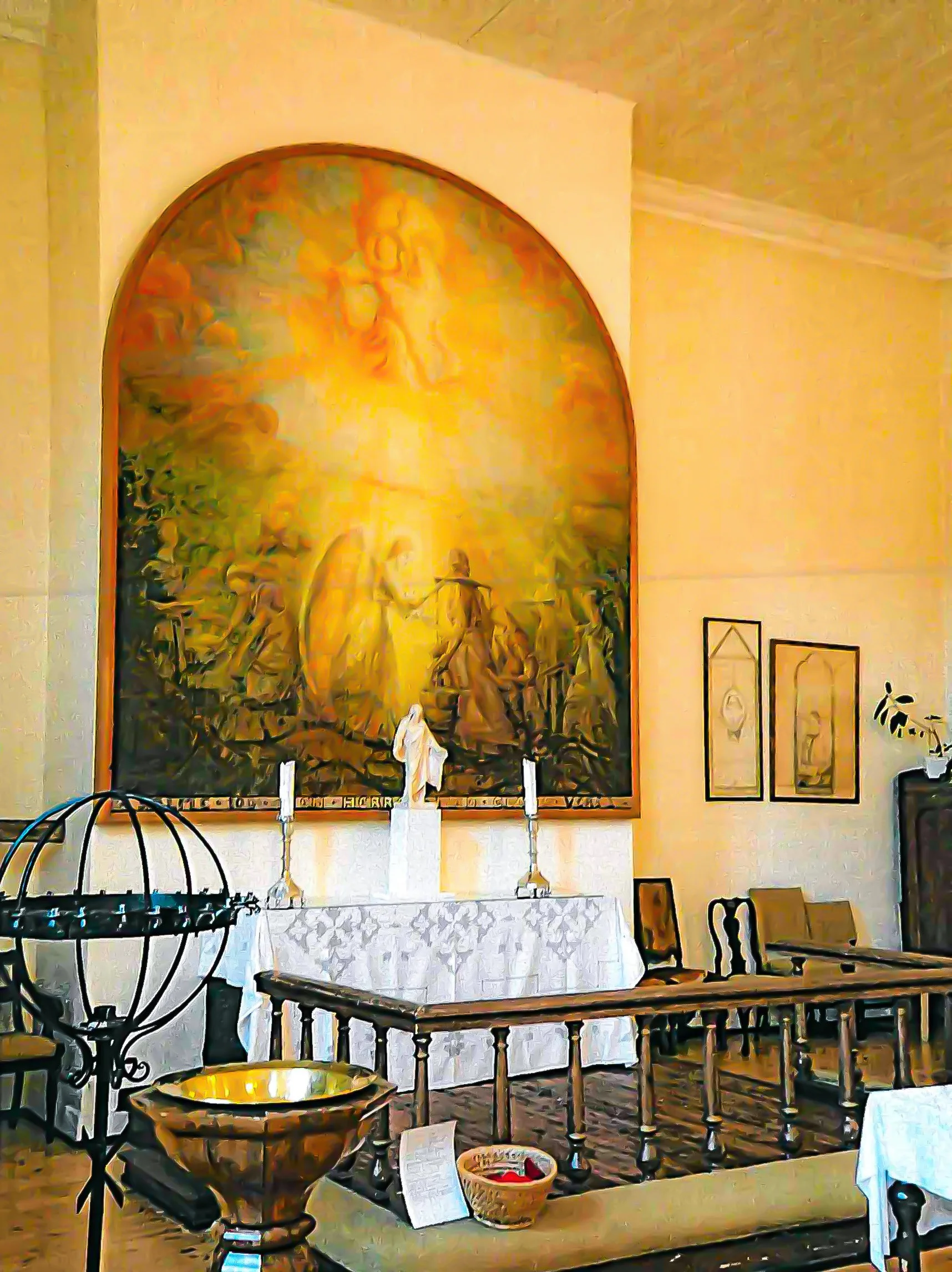 Fengselskirken i Bredtveit fengsel. Foto: Elisabet Kjetilstad