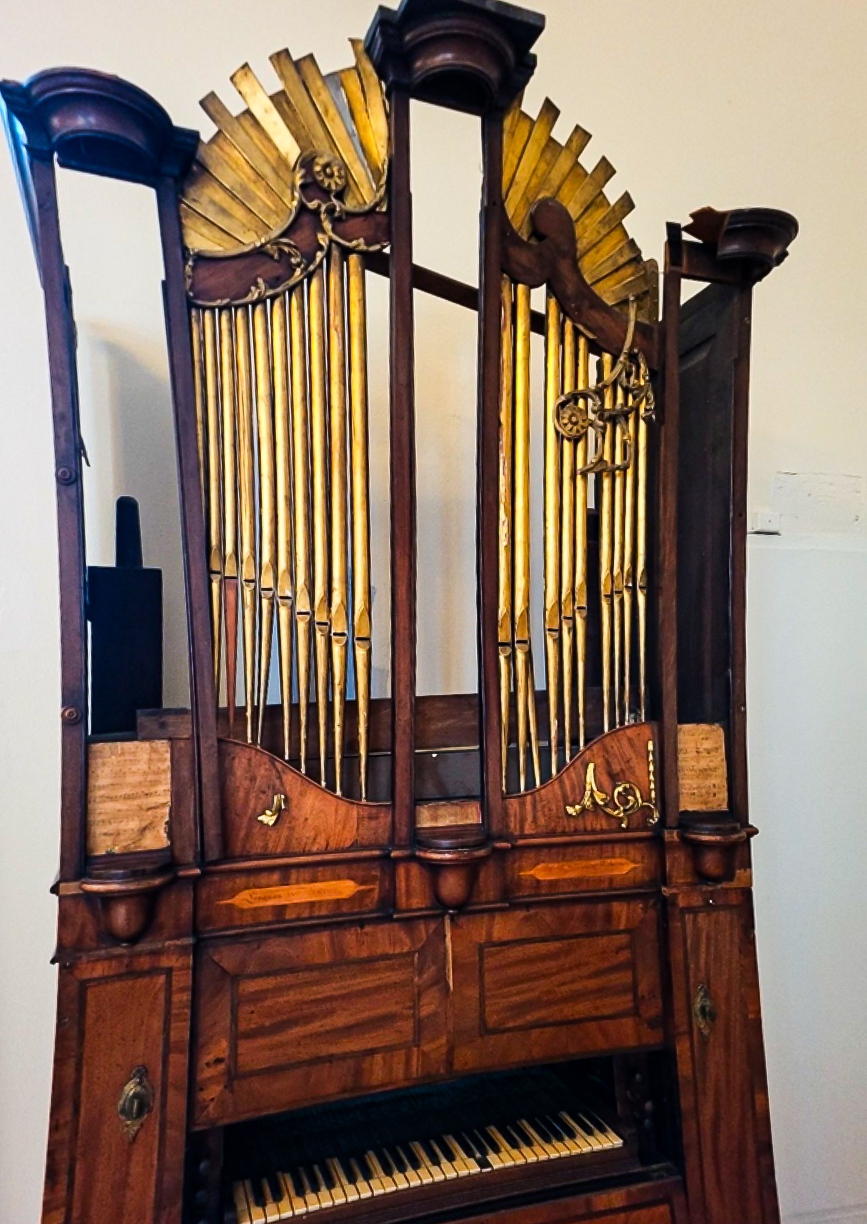 Det gamle orgelet fra Tukthuskirken. Foto: Elisabet Kjetilstad